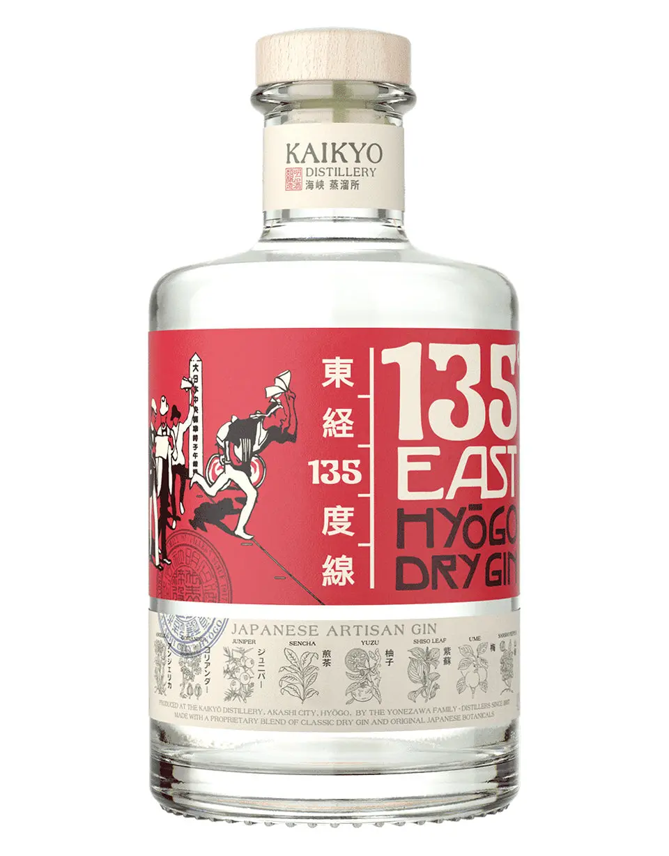 135° East Hyogo Dry Gin 750ml