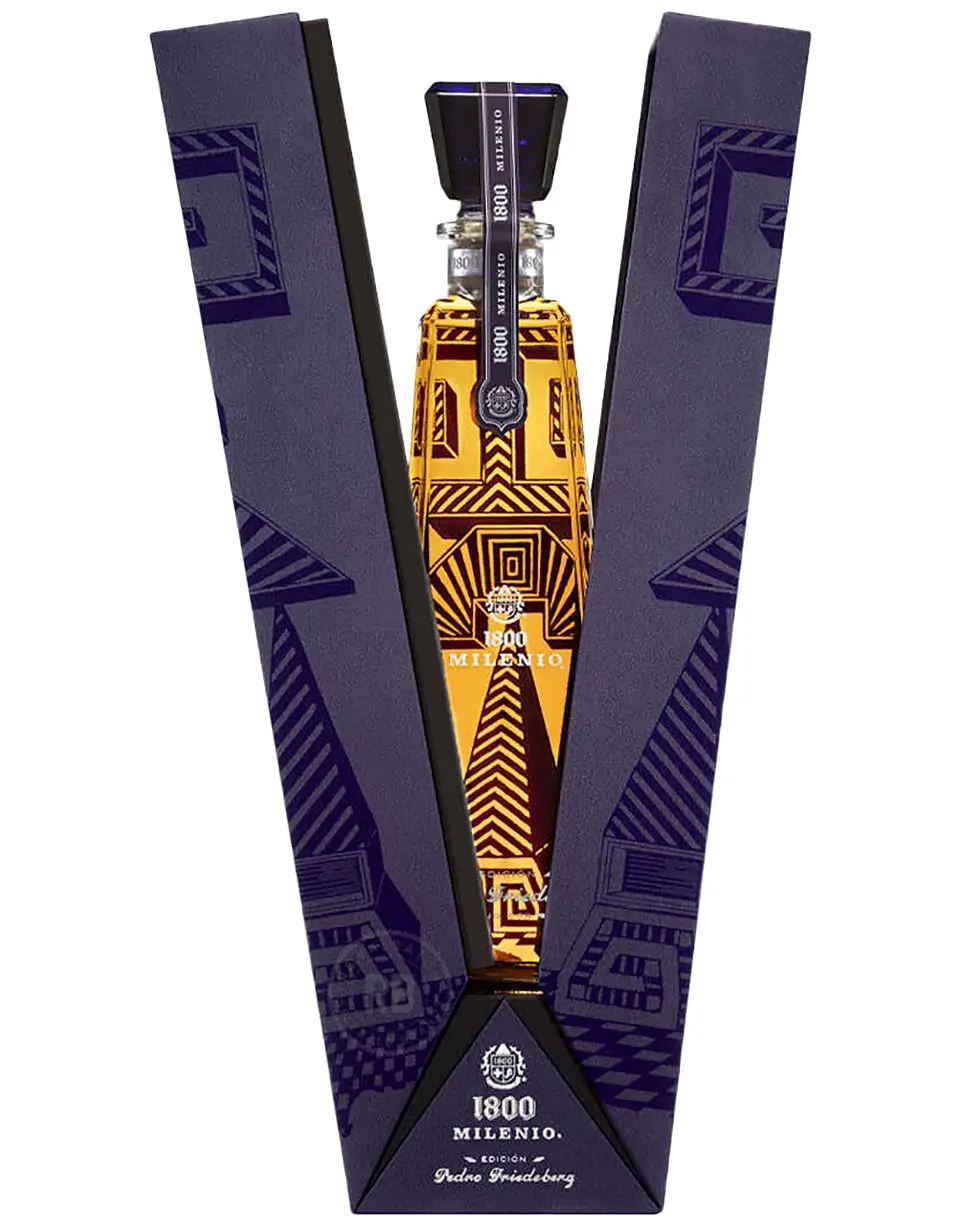 1800 Milenio Pedro Friedeberg Limited Edition Extra Anejo Tequila - Image 2