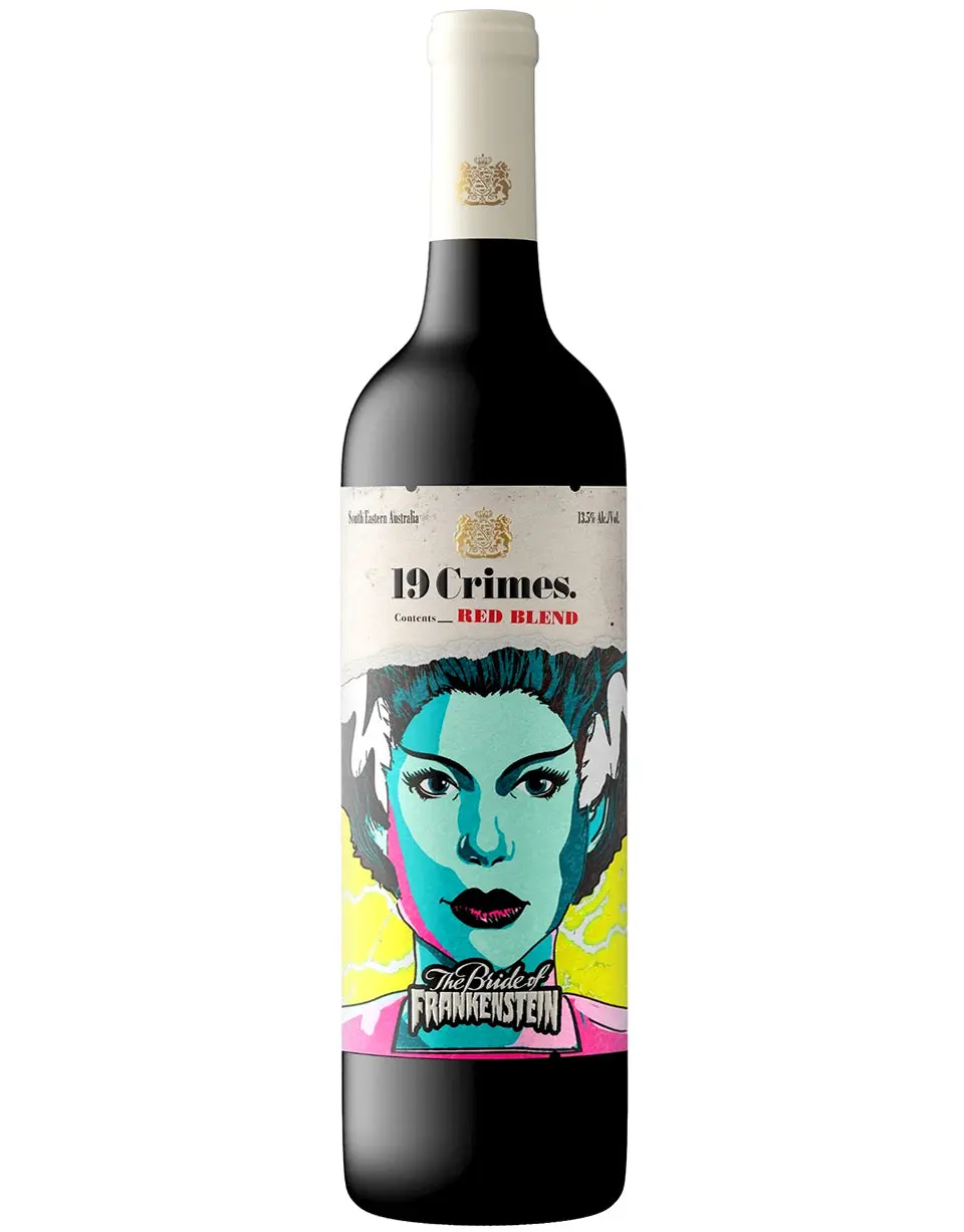 19 Crimes The Bride of Frankenstein Red Blend