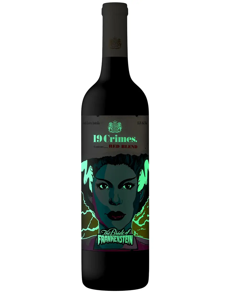 19 Crimes The Bride of Frankenstein Red Blend - Image 2