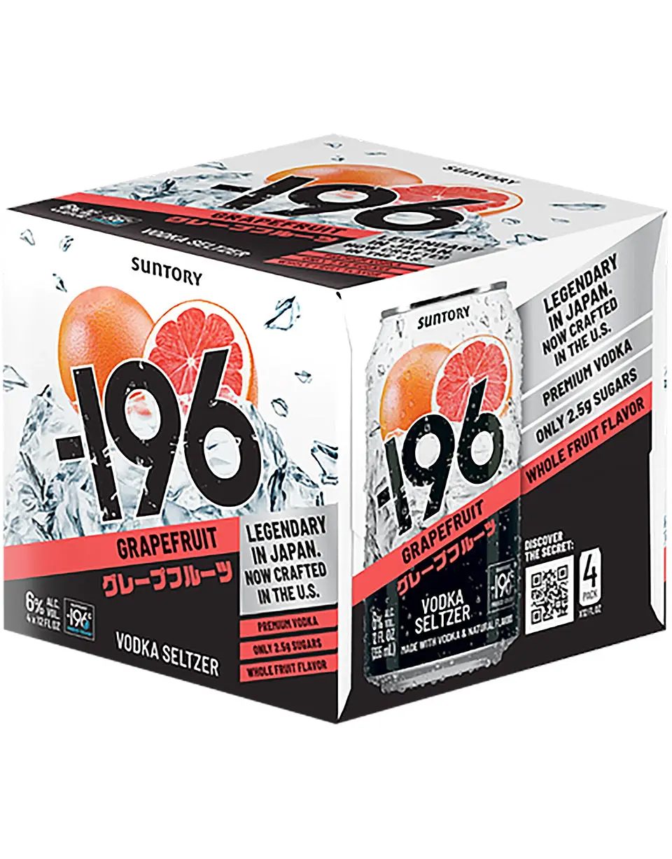 -196 Grapefruit Vodka Seltzer 4-Pack