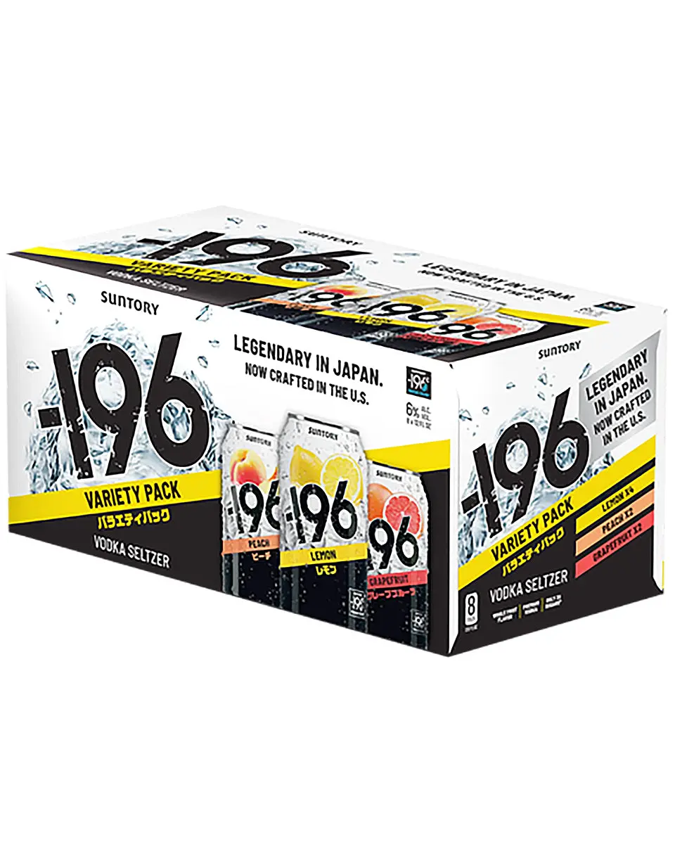 -196 Vodka Seltzer Variety 8-Pack