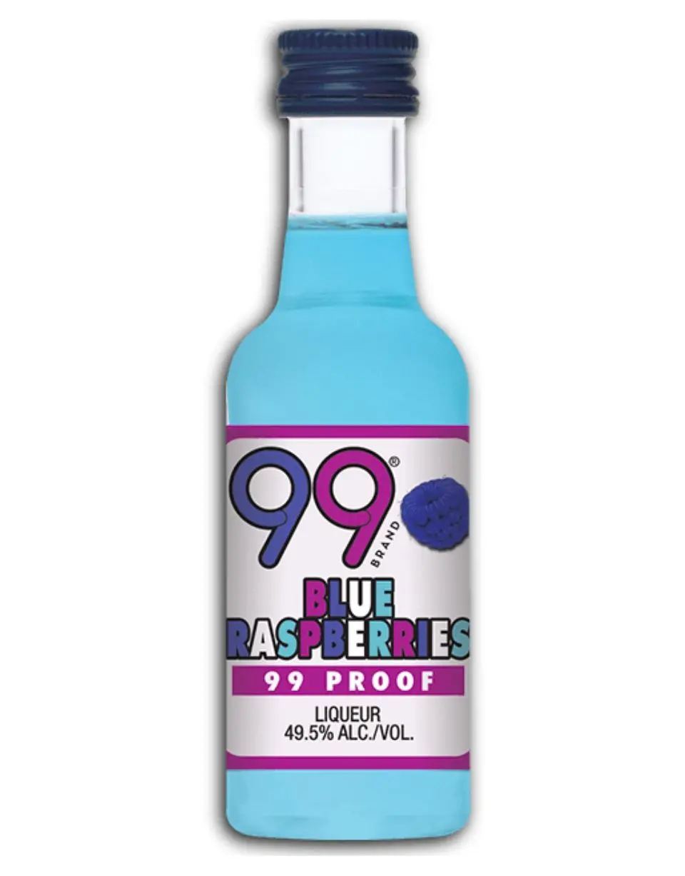 99 Blue Raspberry Schnapps 50ml 12-Pack