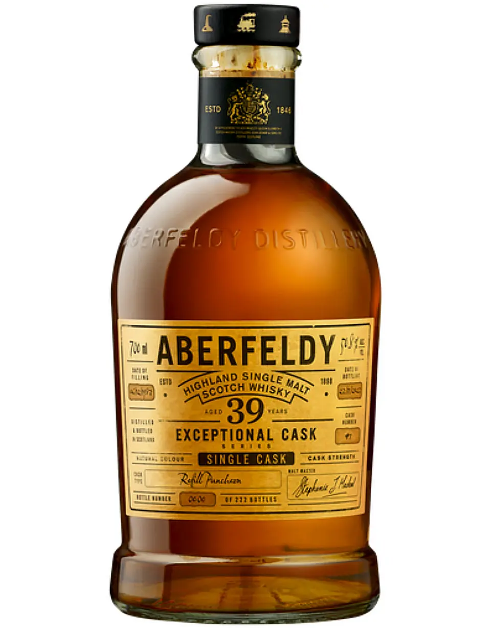 Aberfeldy 39 Year Old Exceptional Cask Limited Whisky - Image 2