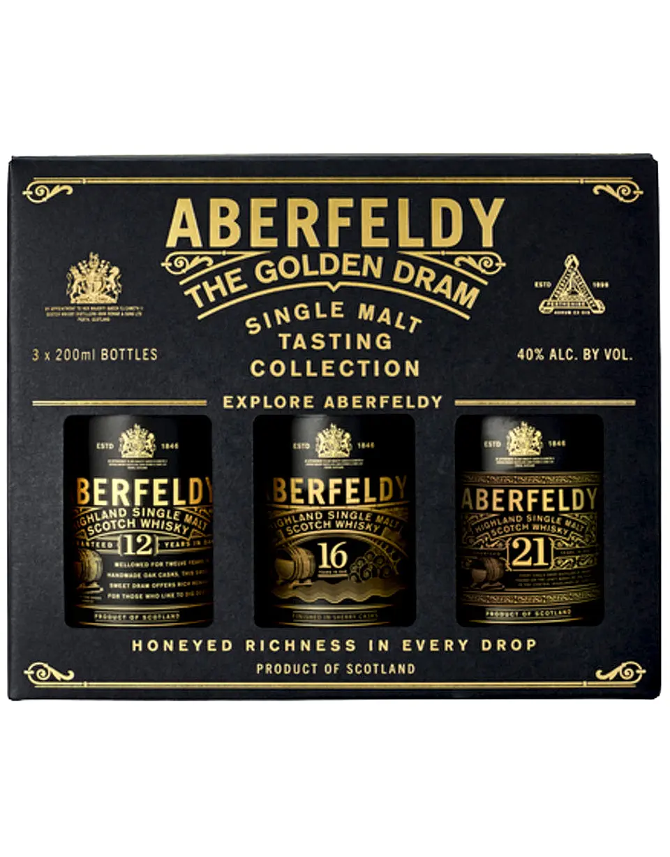 Aberfeldy Gifting Set - 12, 16 & 21 Year Old