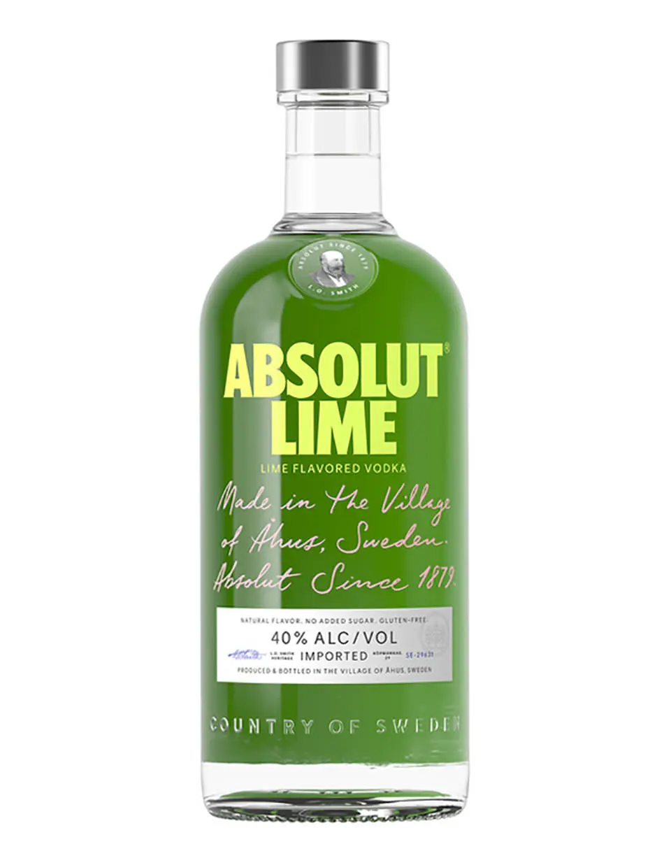 Absolut Lime Vodka 750ml