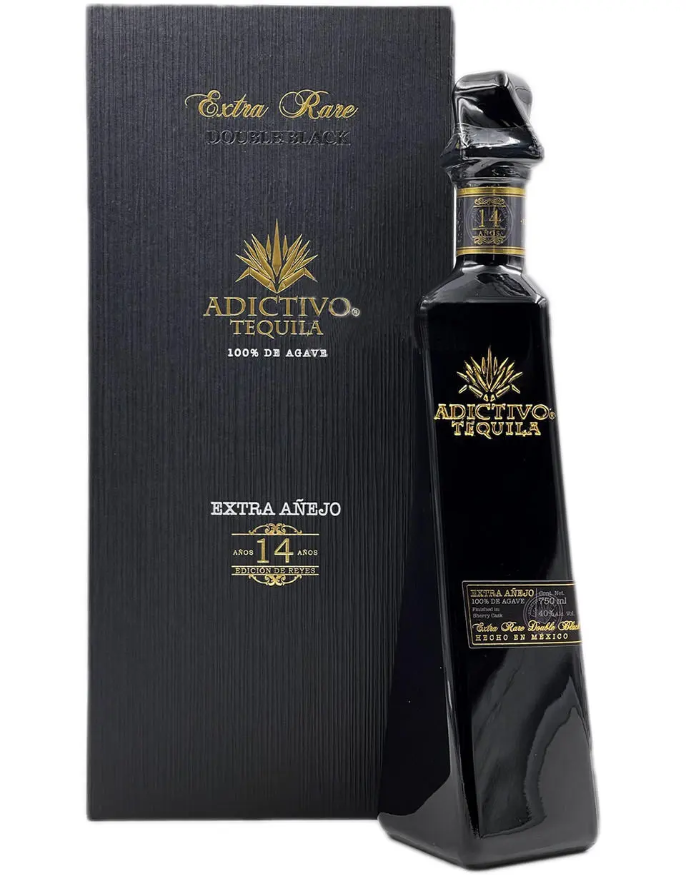 Adictivo Extra Anejo 14 Year Double Black Tequila