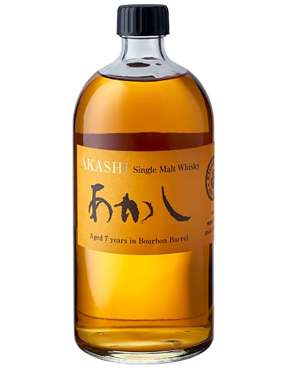 Akashi 7 Year Single Malt Japanese Whisky Bourbon Barrel Finish