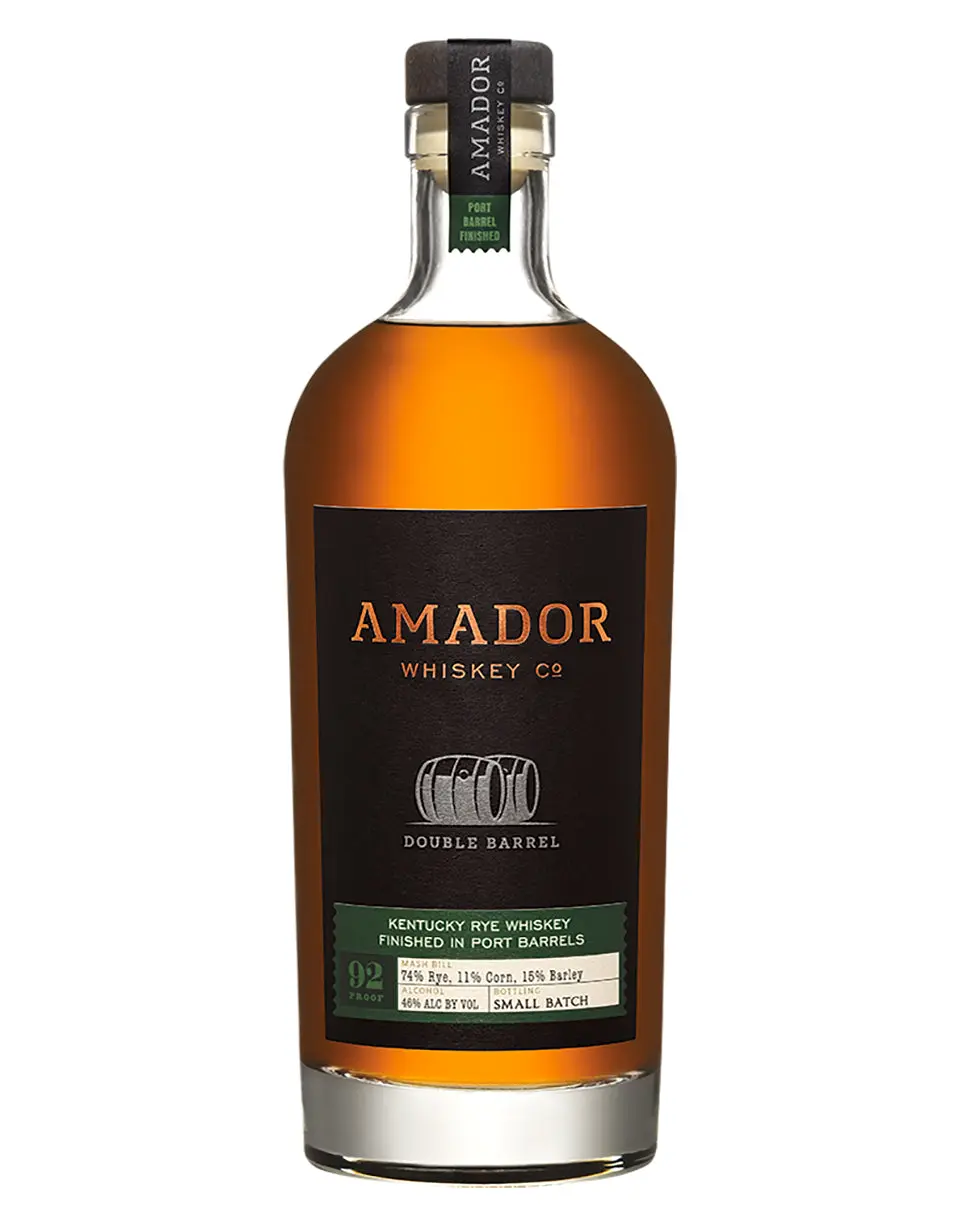 Amador Double Barrel Rye Whiskey