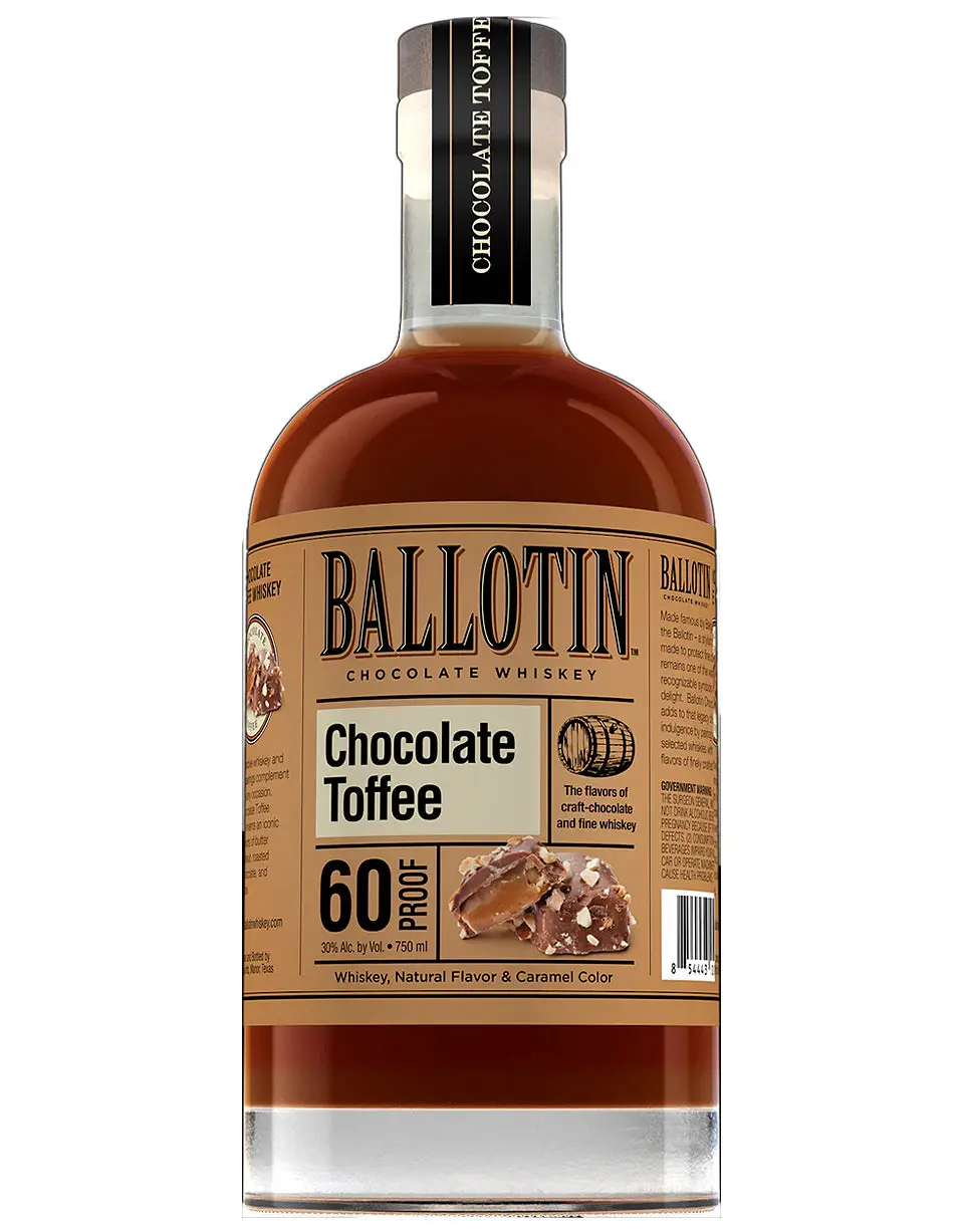 Ballotin Chocolate Toffee Whiskey