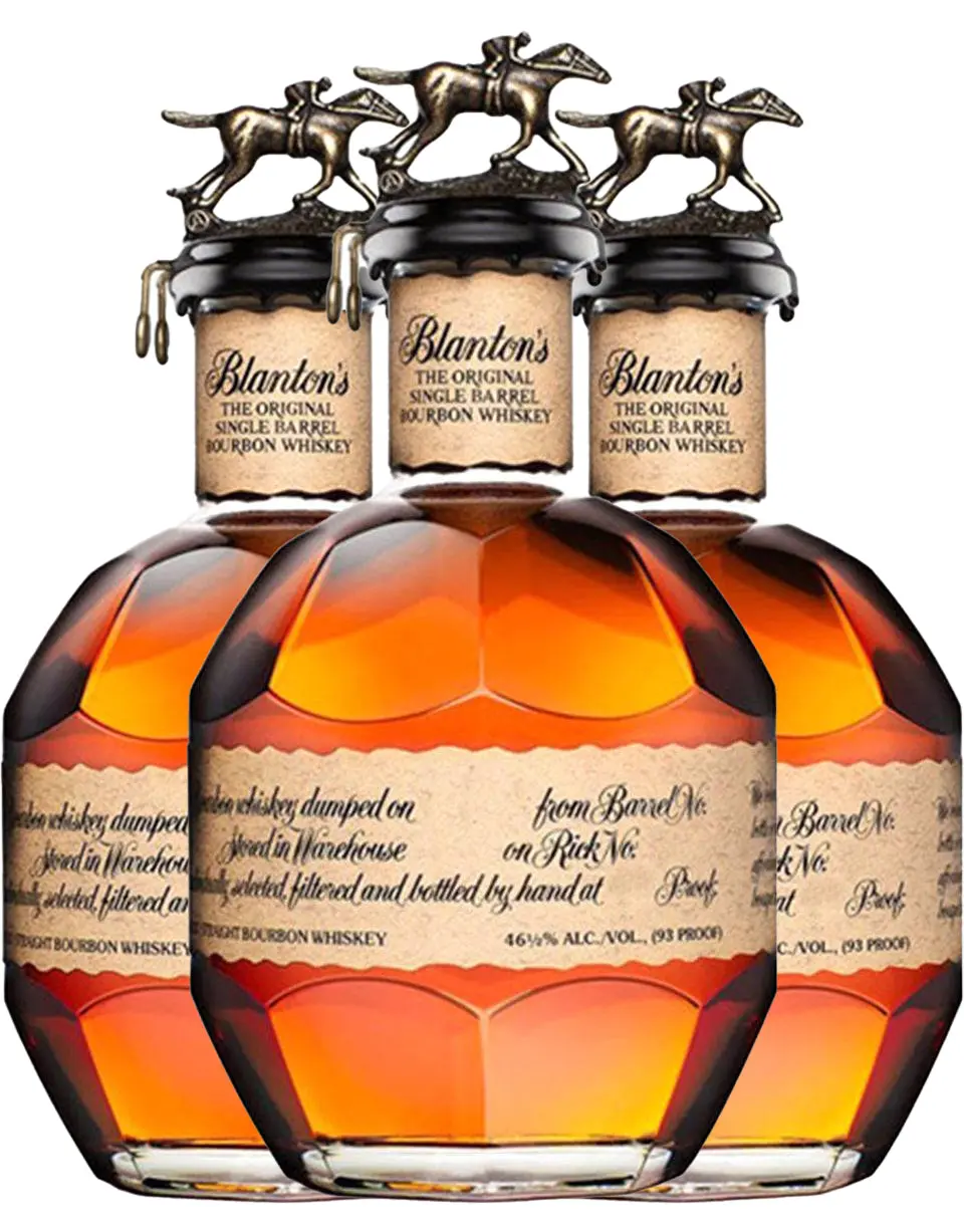 Blanton's 3-Pack Bourbon Whiskey