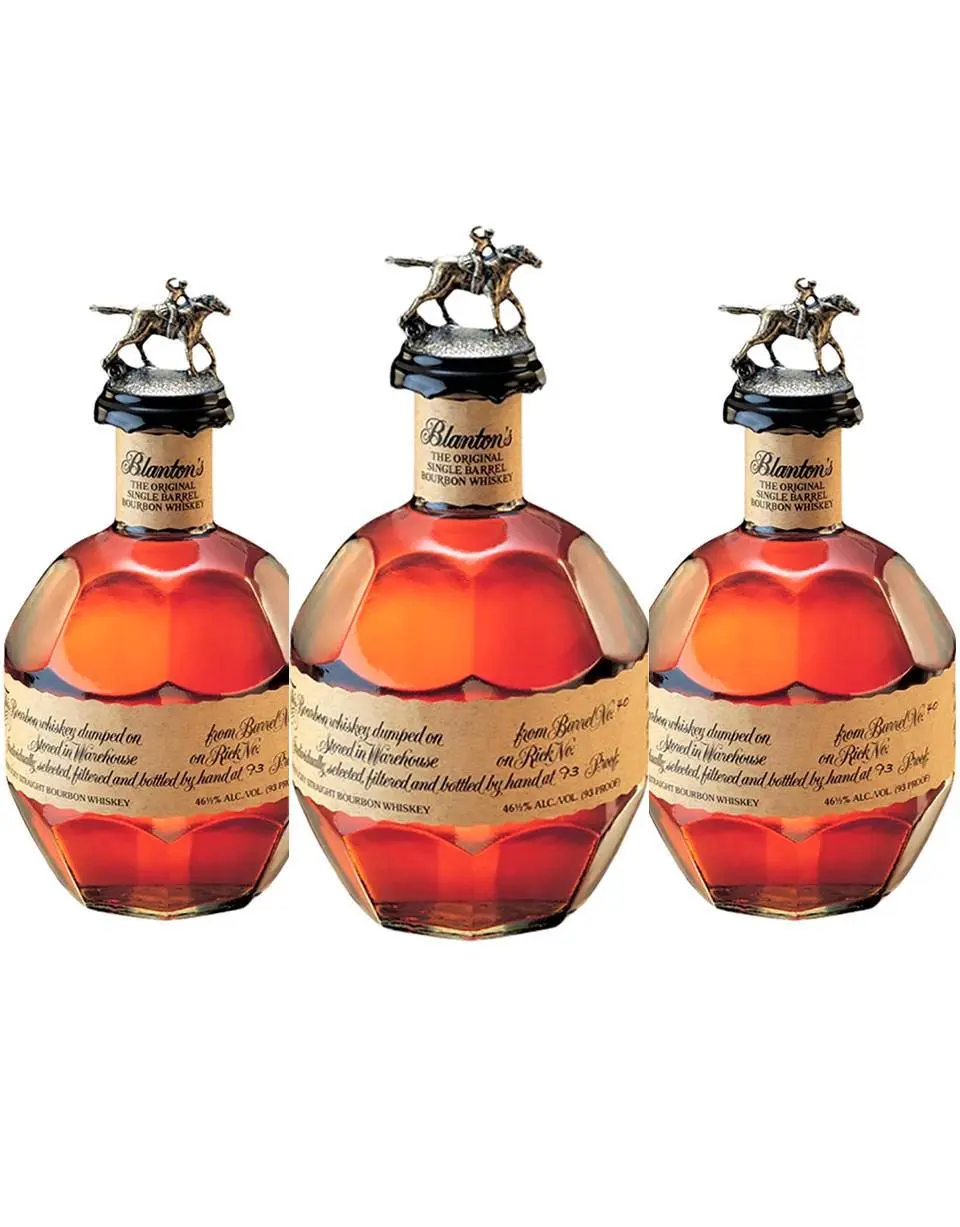 Blanton's 3-Pack Bourbon Whiskey - Image 2
