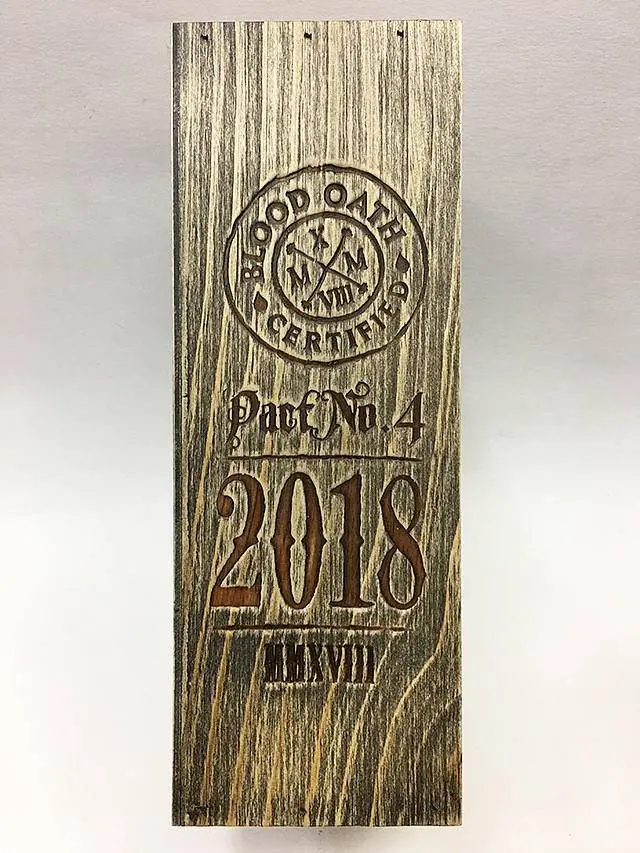 Blood Oath Pact No. 4 Bourbon Whiskey - Image 3