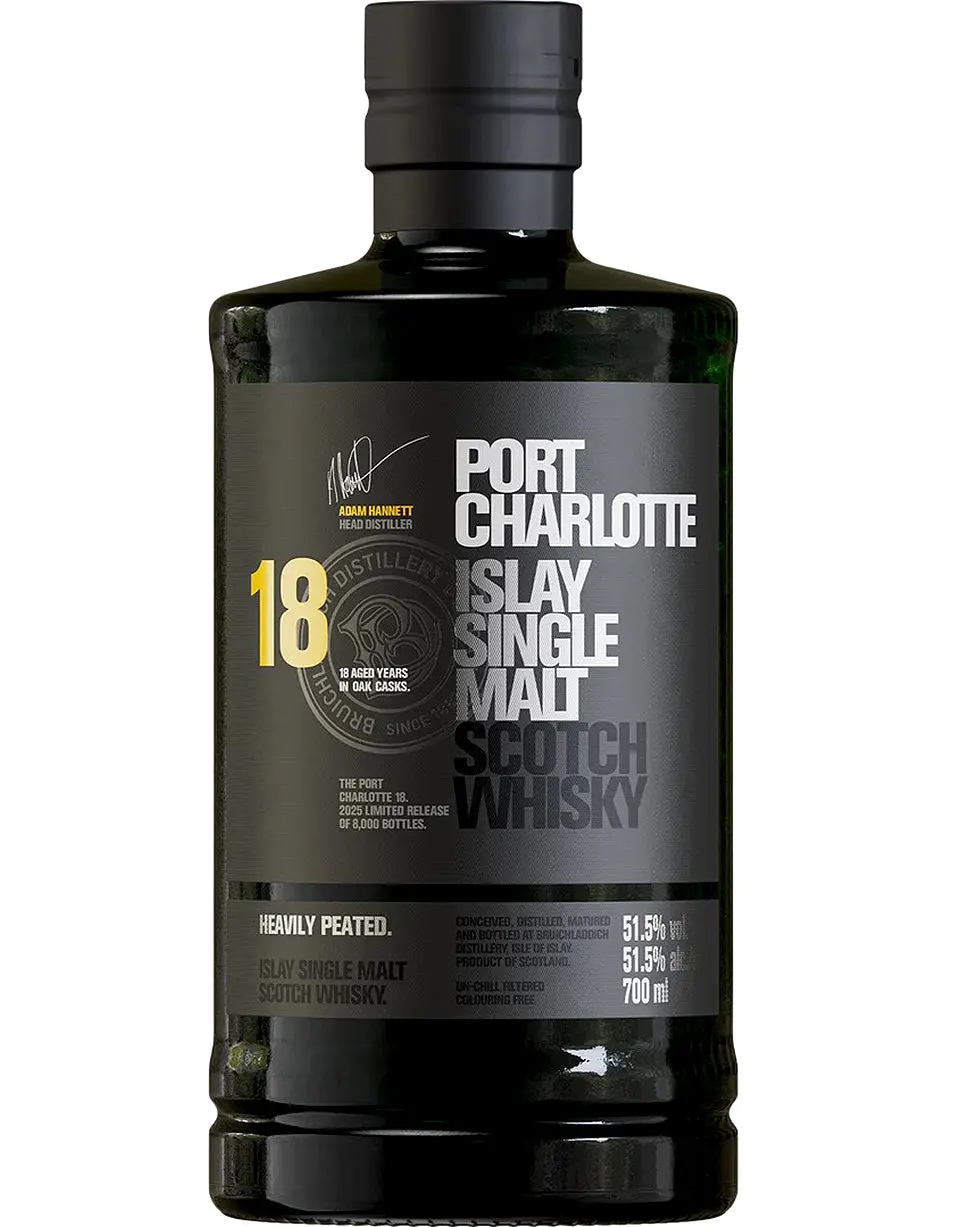 Bruichladdich Port Charlotte 18 Islay Single Malt Whisky