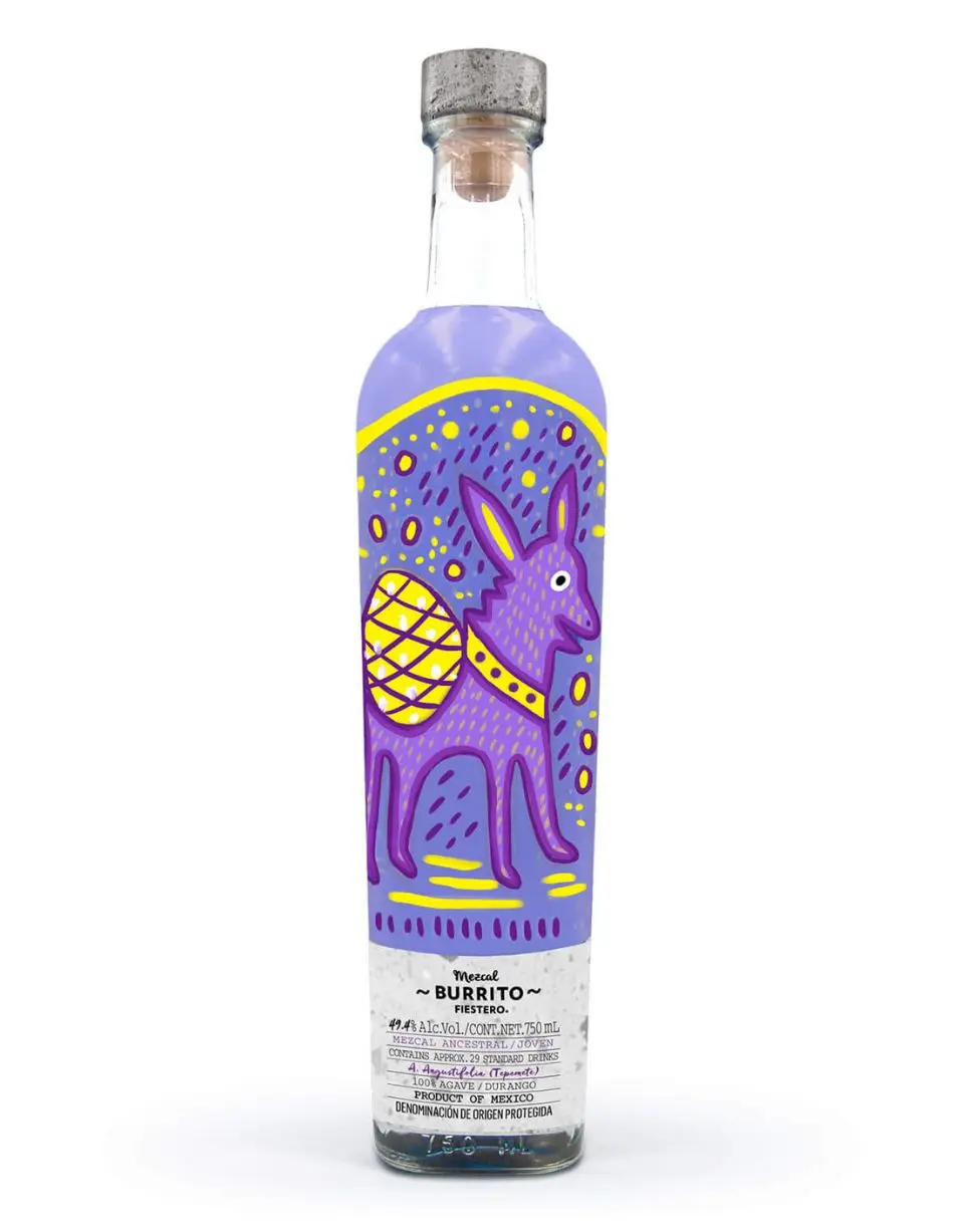 Burrito Fiestero Tepemete Mezcal
