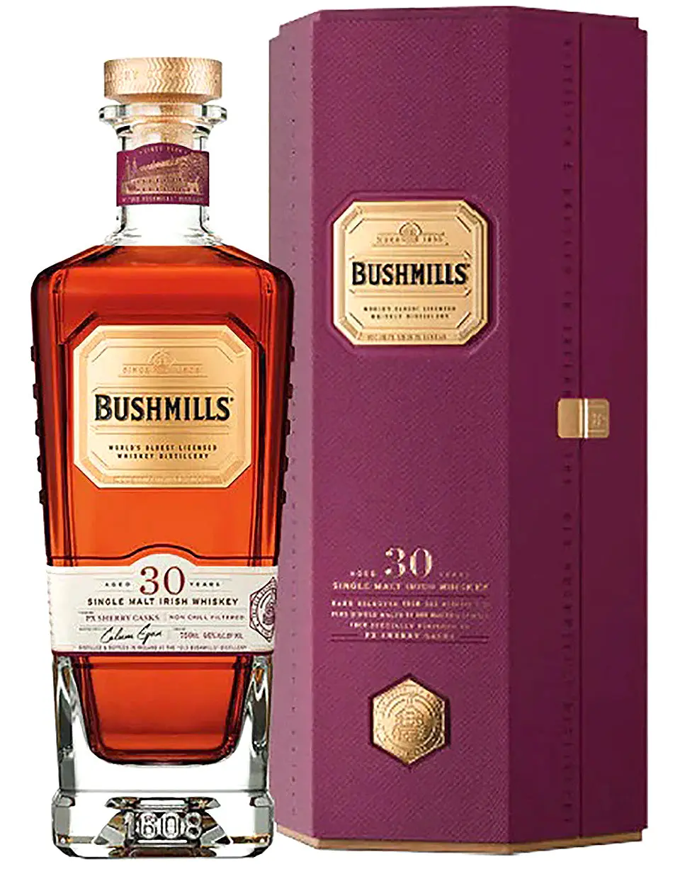 Bushmills 30 Year Old Single Malt Irish Whiskey