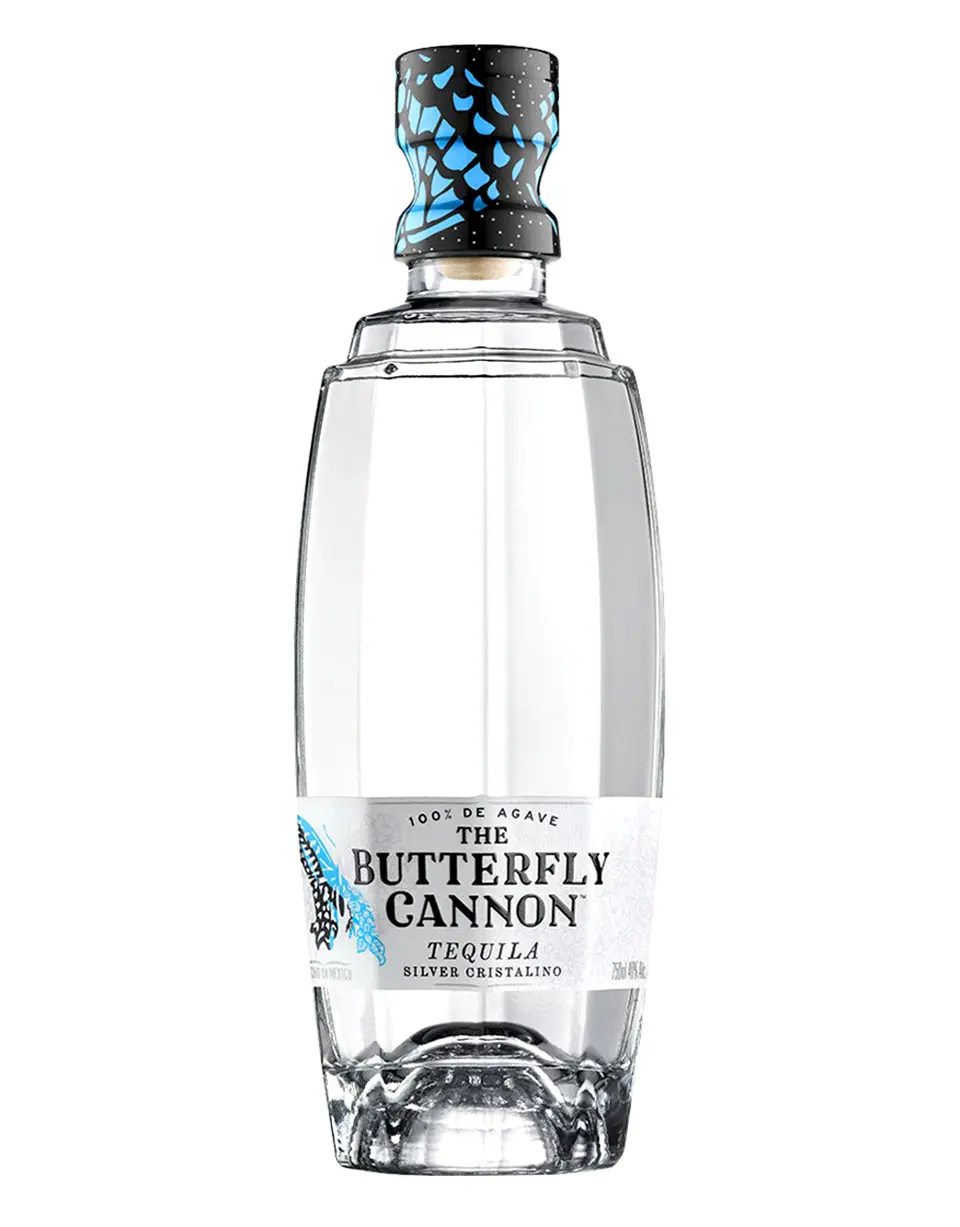 Butterfly Cannon Silver Cristalino Tequila