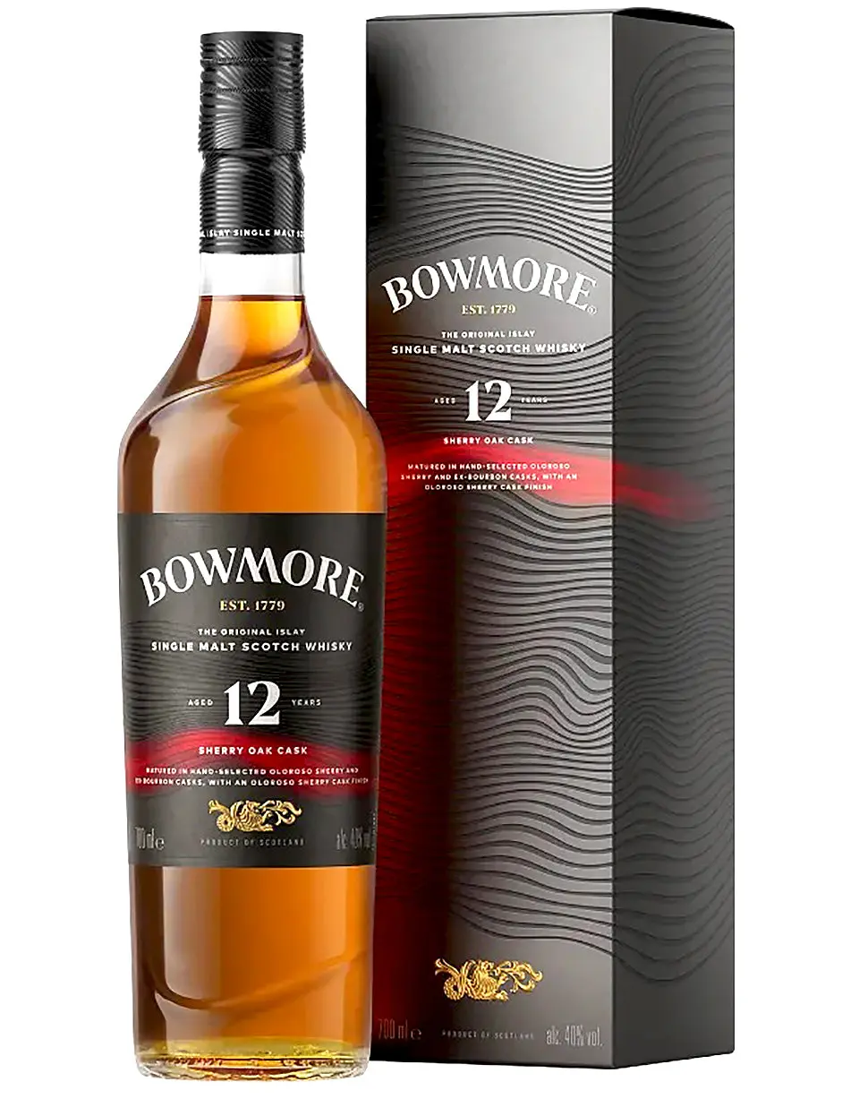 Bowmore 12 Year Old Sherry Oak Cask Scotch