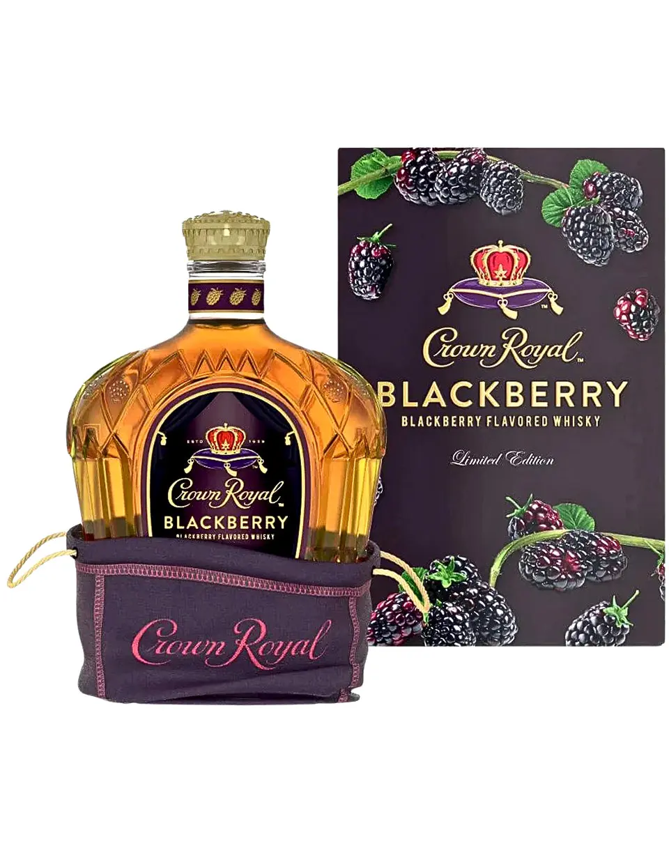 Crown Royal Blackberry Canadian Whisky - Image 2