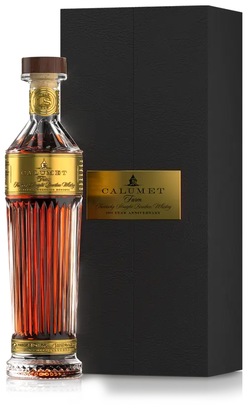 Calumet Farm 18 Year Bourbon Trophy Decanter 100th Anniversary Release