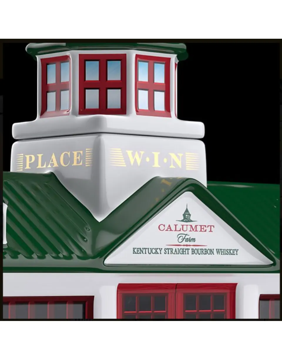 Calumet Farm Ceramic Farm Decanter - Image 2