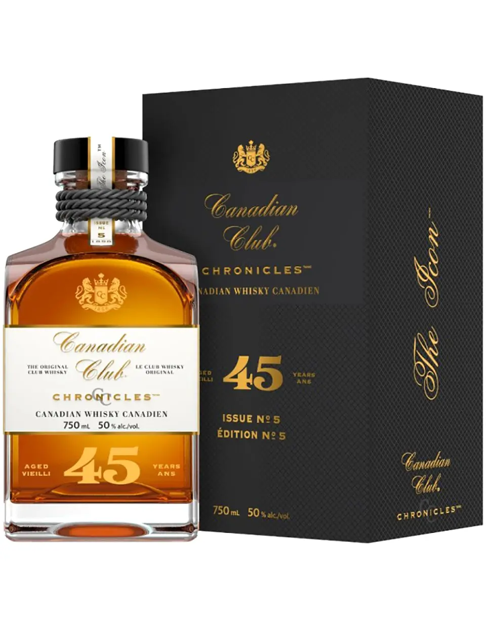 Canadian Club Chronicles 45 Year Old Canadian Whisky