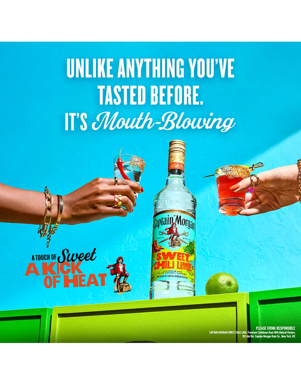 Captain Morgan Sweet Chili Lime Citrus Rum - Image 2