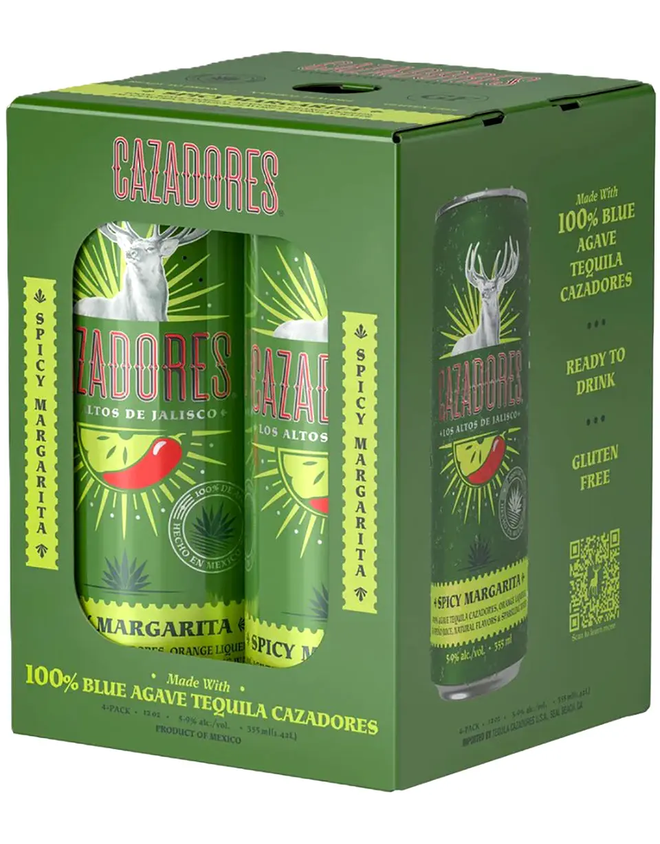Cazadores Spicy Margarita Can 4-Pack