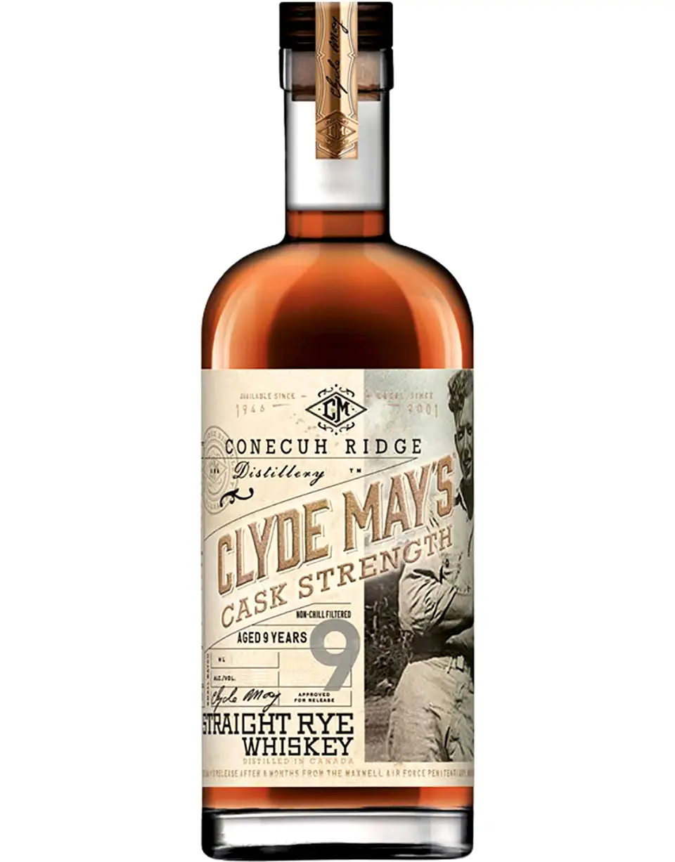Clyde May's 9 Year Old Cask Strength Rye