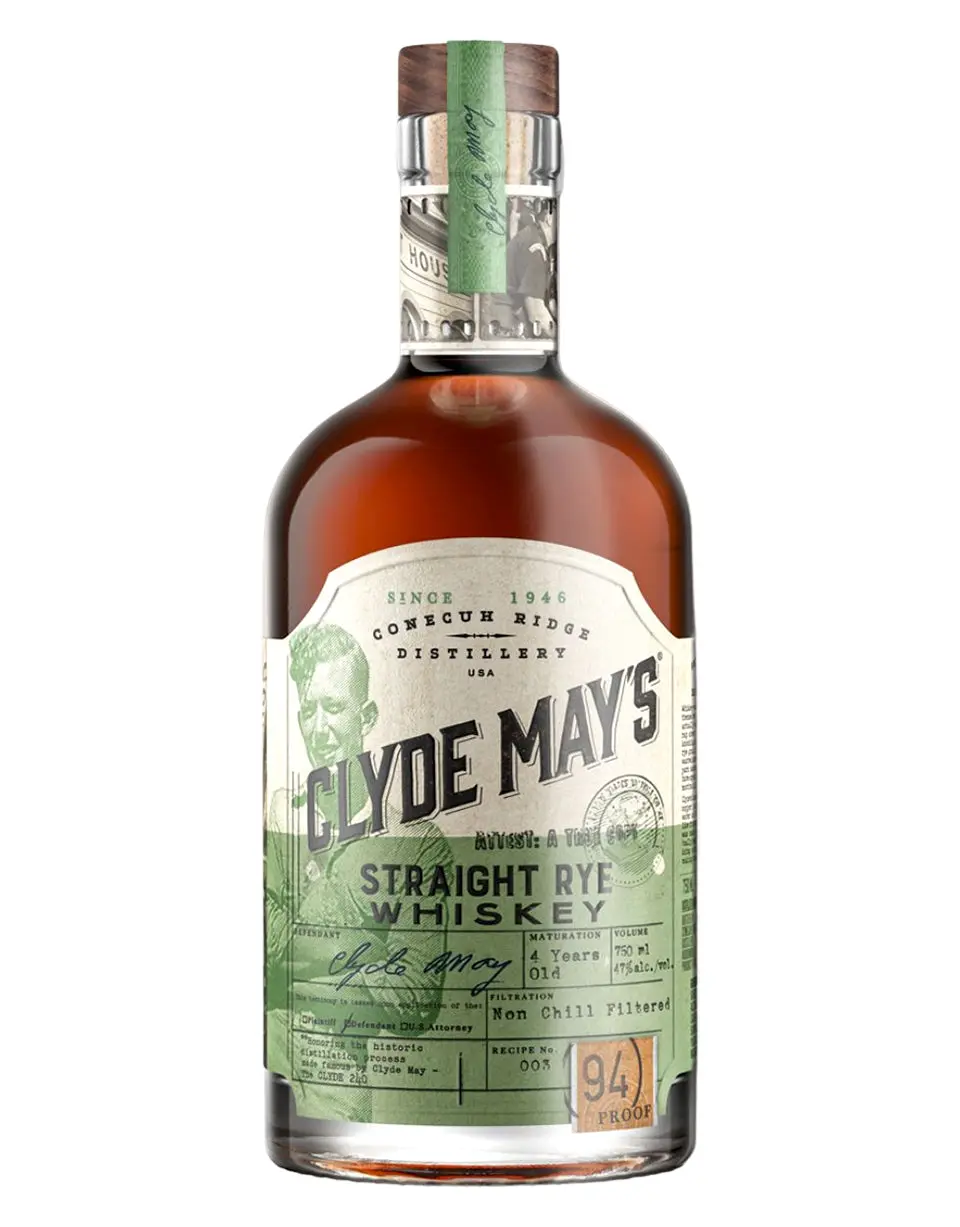 Clyde May's Straight Rye Whiakey
