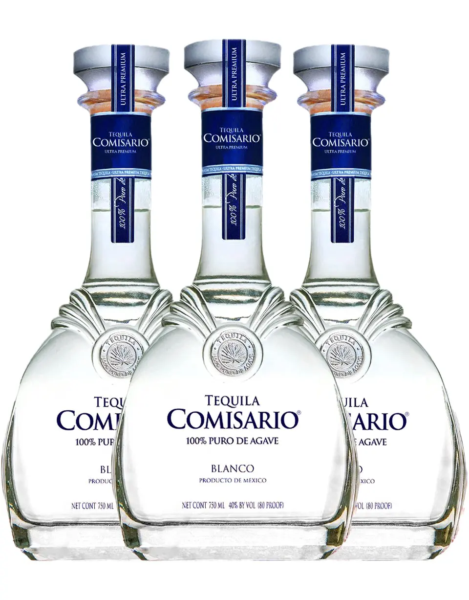 Comisario Tequila Blanco 3-Pack Bundle