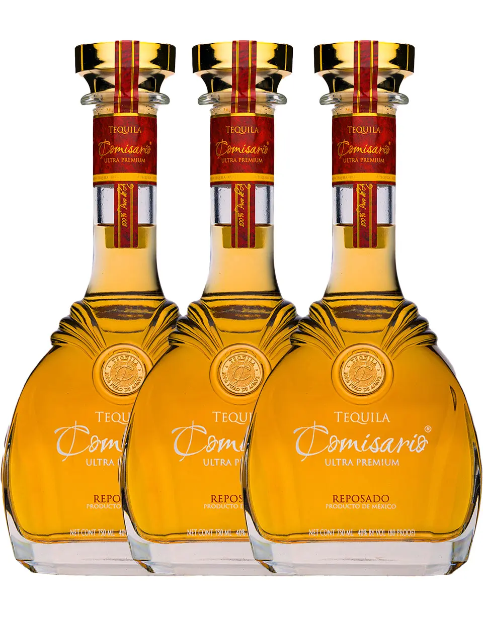 Comisario Tequila Reposado 3-Pack Bundle