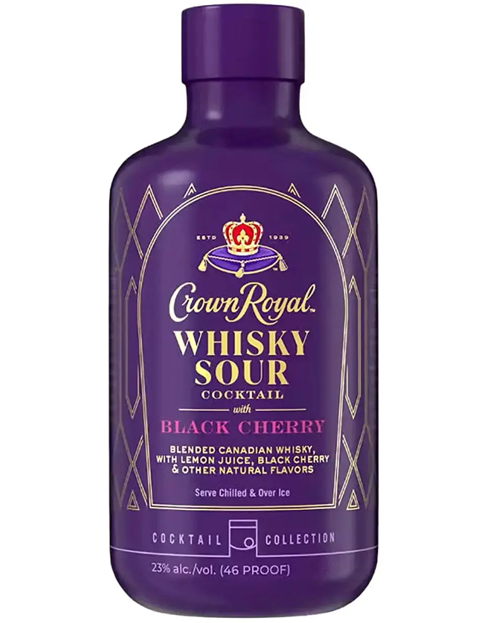Crown Royal Black Cherry Whisky Sour 750ML