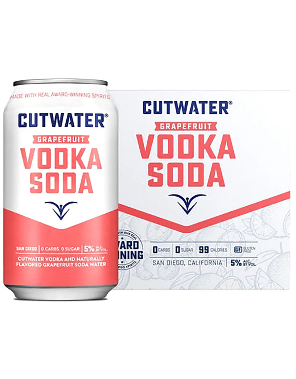 Cutwater Grapefruit Vodka Soda Can