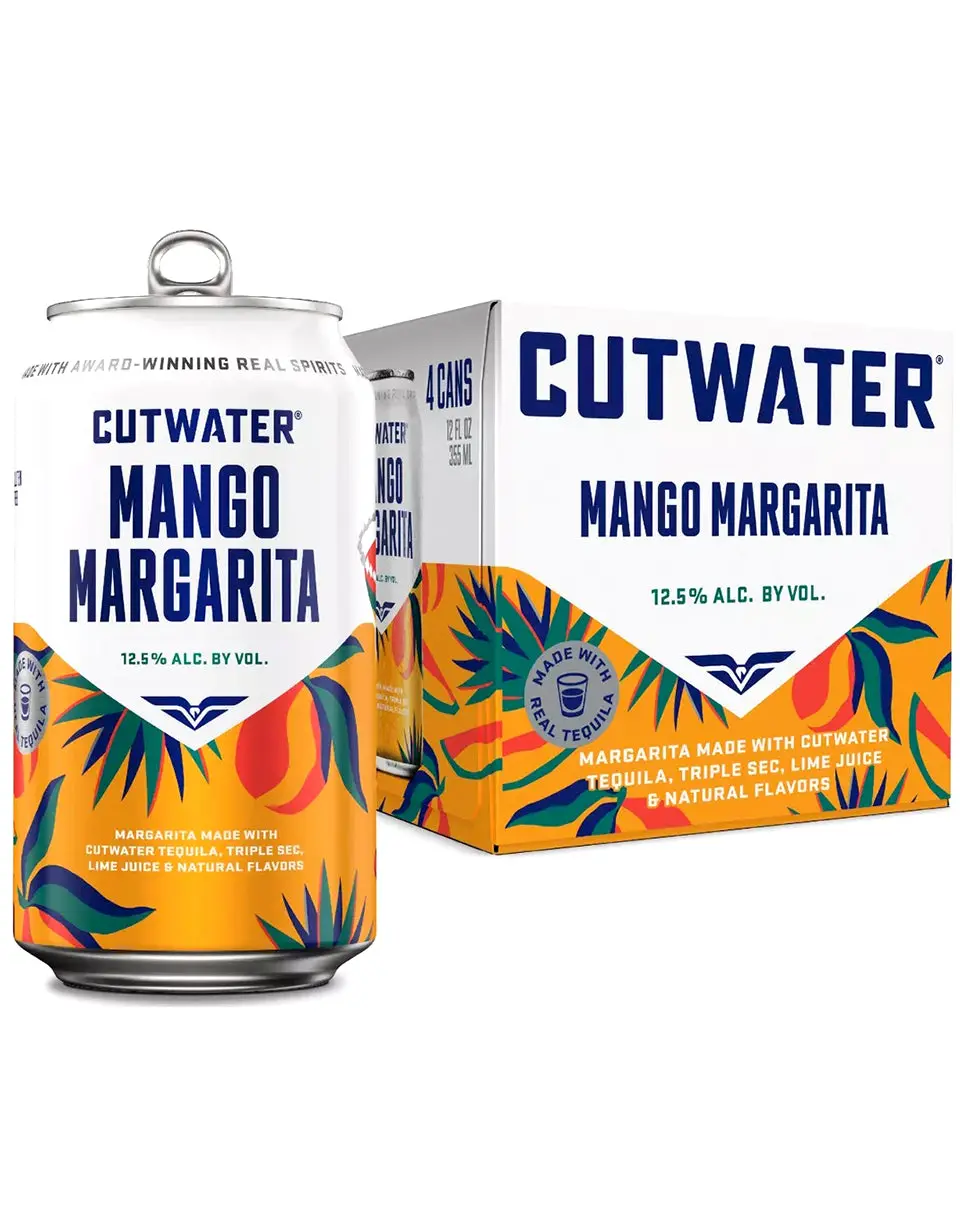 Cutwater Mango Margarita Cocktail Can 4Pk