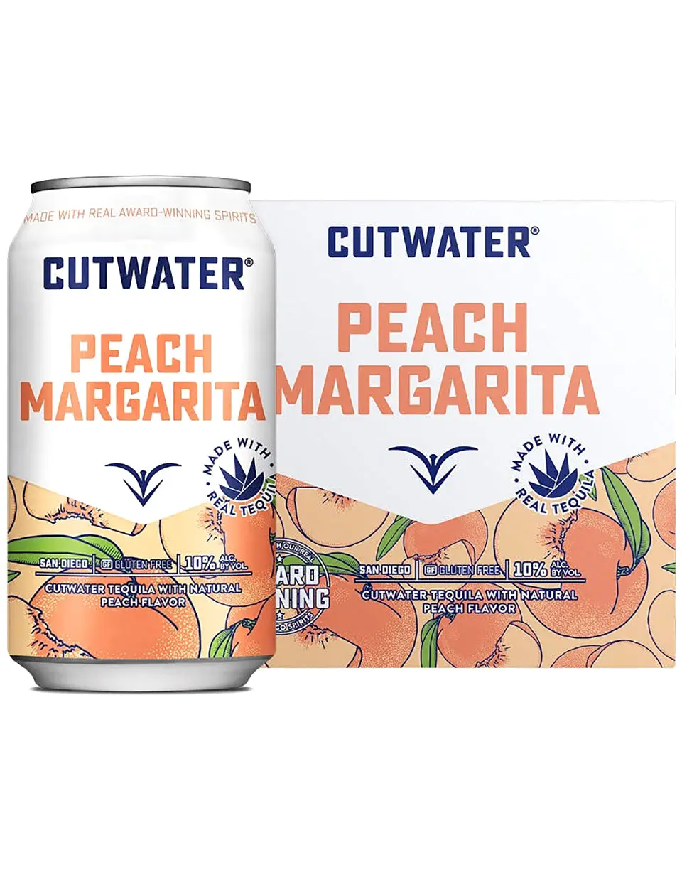 Cutwater Peach Margarita Can 4Pk