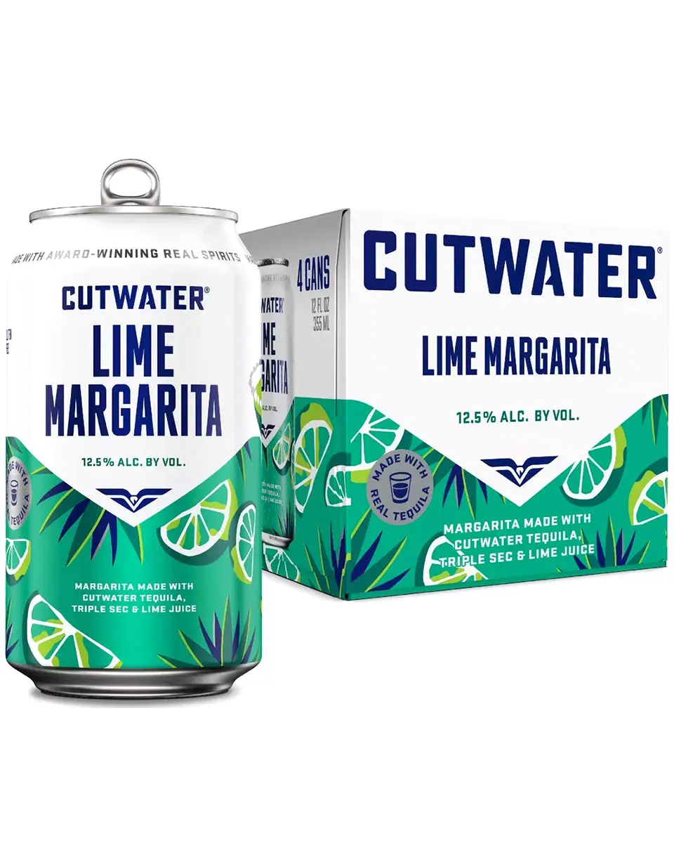 Cutwater Tequila Lime Margarita Canned Cocktail