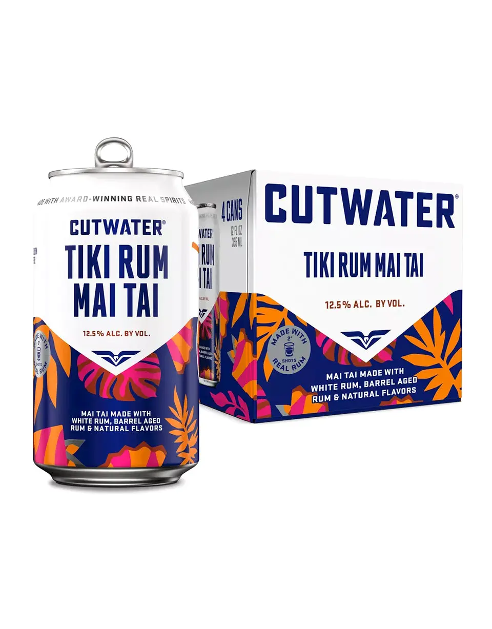 Cutwater Tiki Rum Mai Tai Canned Cocktail