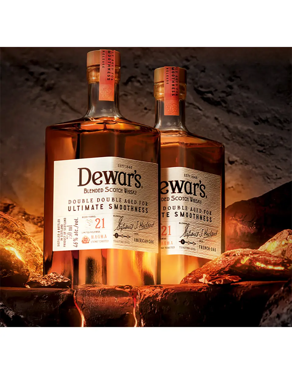 Dewar's Double Double 21 Year Old Stone Toasted with Magma - Image 2