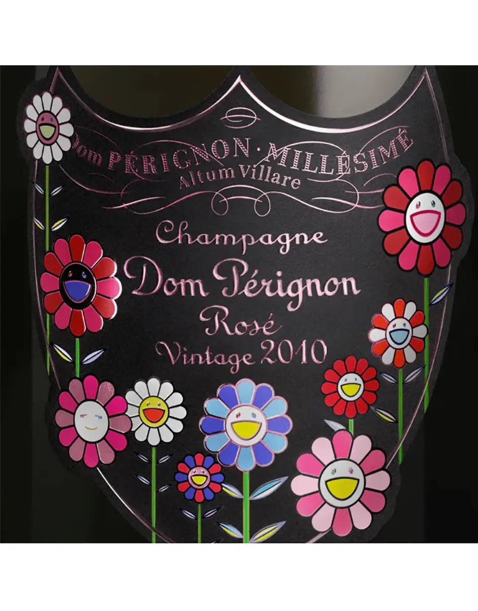 Dom Pérignon Limited Edition Takashi Murakami Rosé 2010 - Image 2