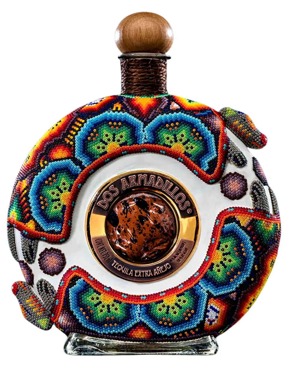 Dos Armadillos Tequila Extra Anejo Chaquira Collection