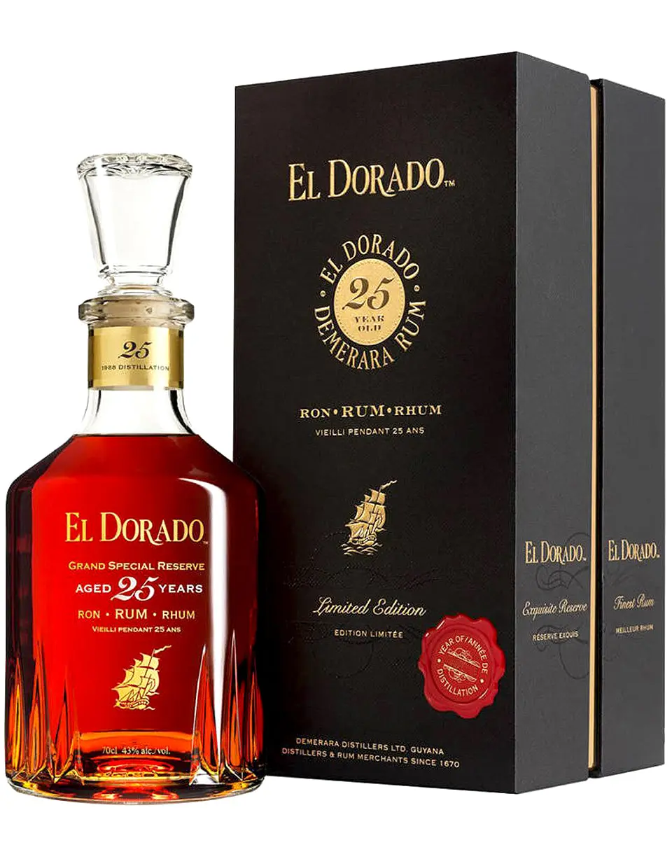 El Dorado 25 Year Finest Demerara Rum