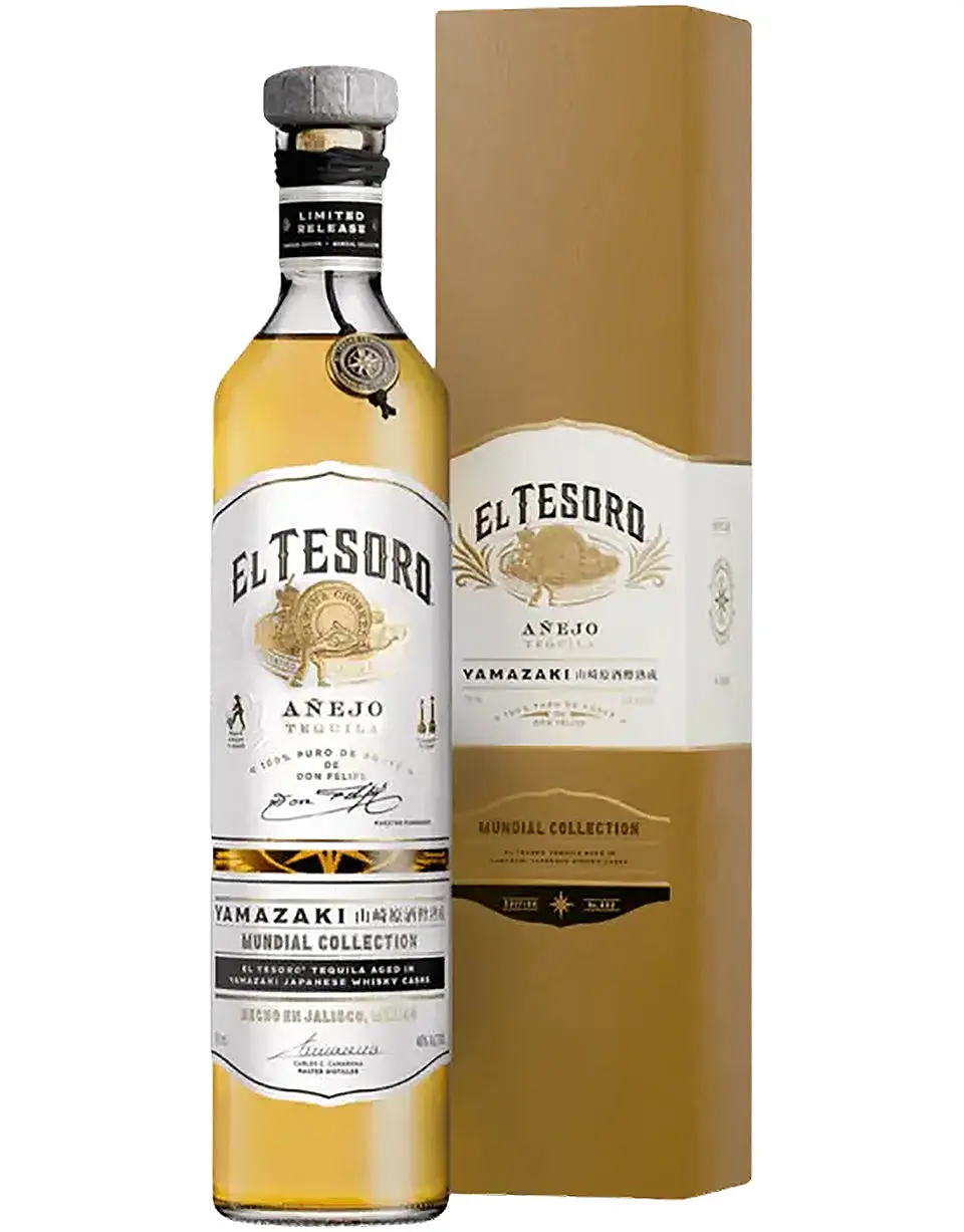El Tesoro Mundial Yamazaki Cask Añejo Tequila
