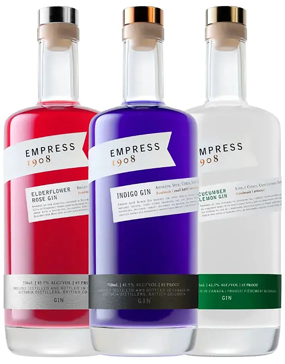 Empress 1908 Gin 750ml 3-Pack Bundle