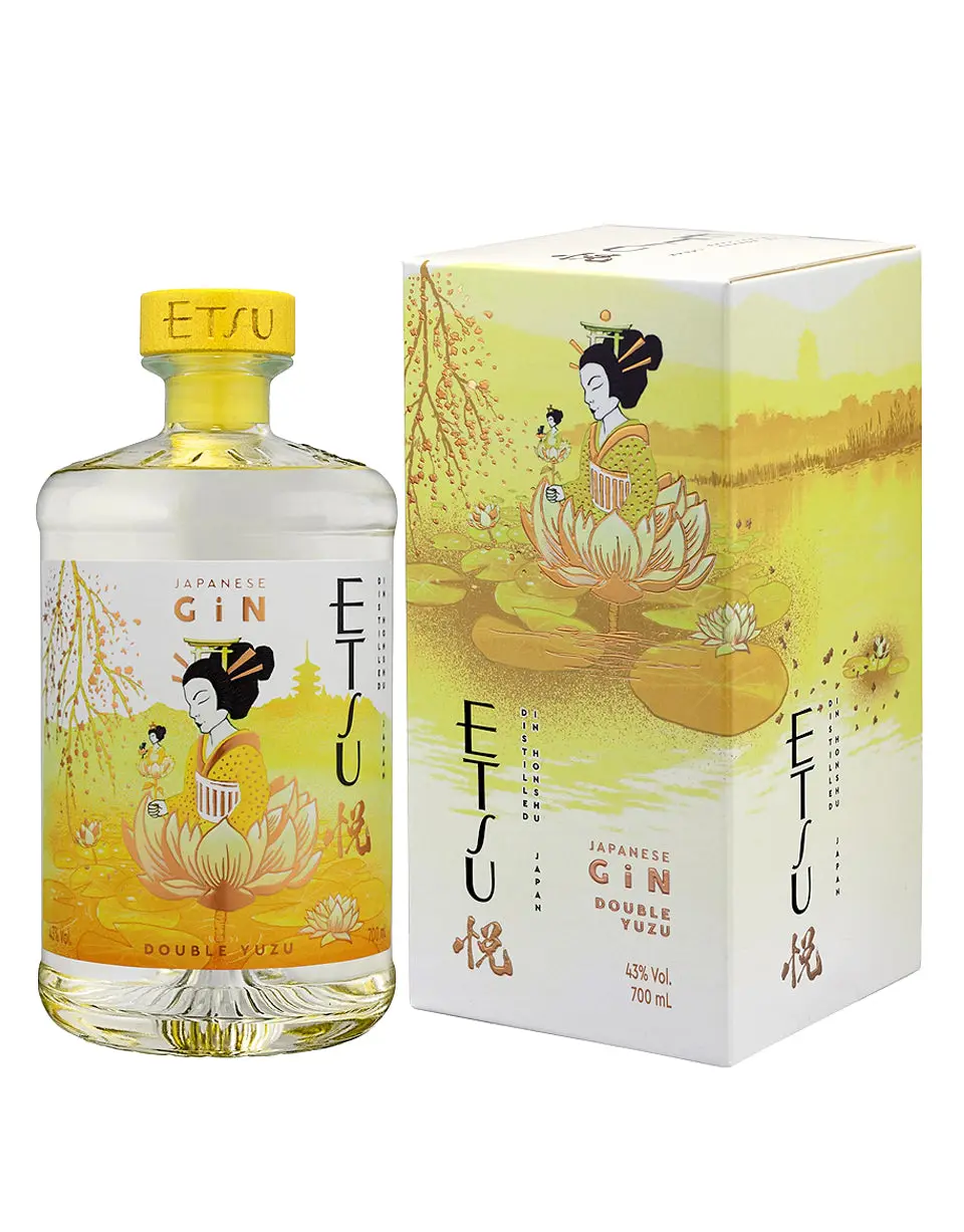 Etsu Double Yuzu Japanese Gin - Image 2