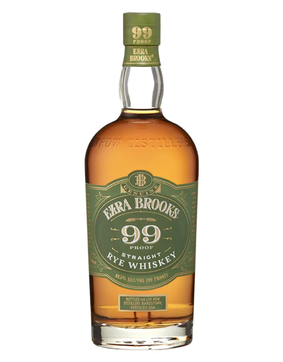 Ezra Brooks 99 Rye Whiskey