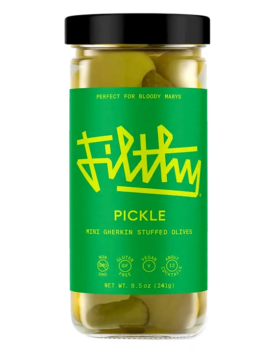 Filthy Pickle Stuffed Olives