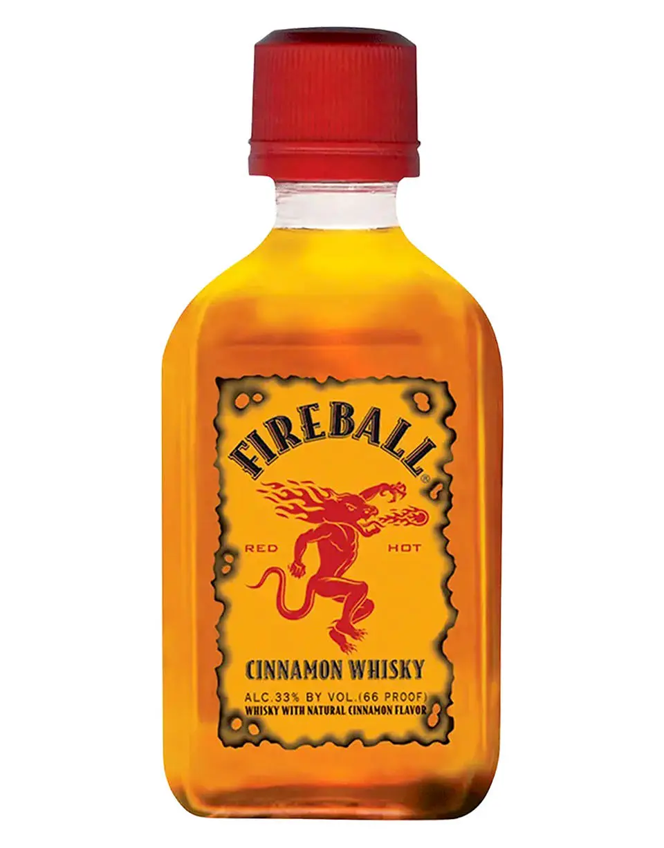 FireBall Cinnamon Whisky 50ml 10-Pack