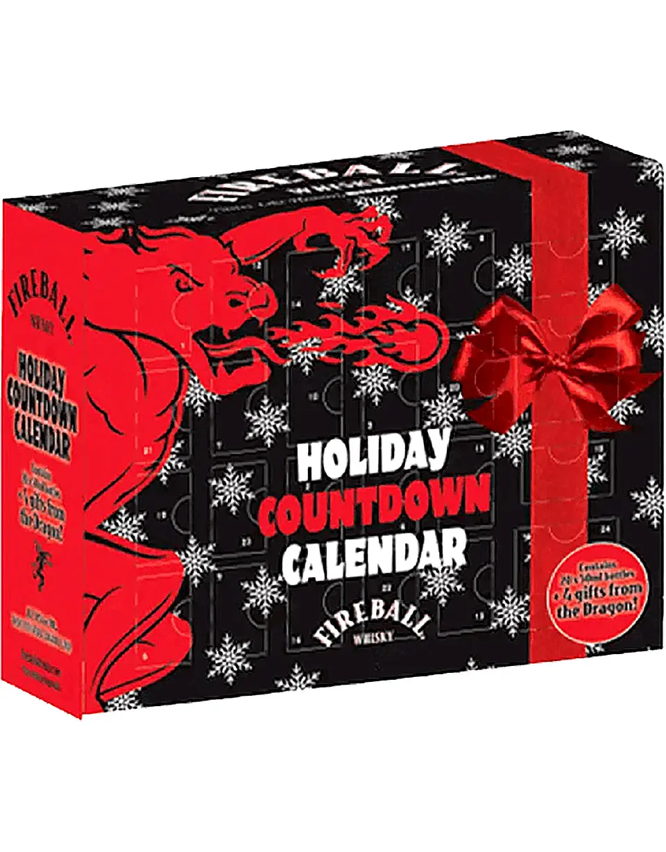 Fireball Advent Holiday Countdown Calendar Gift Pack 50ml - Image 2