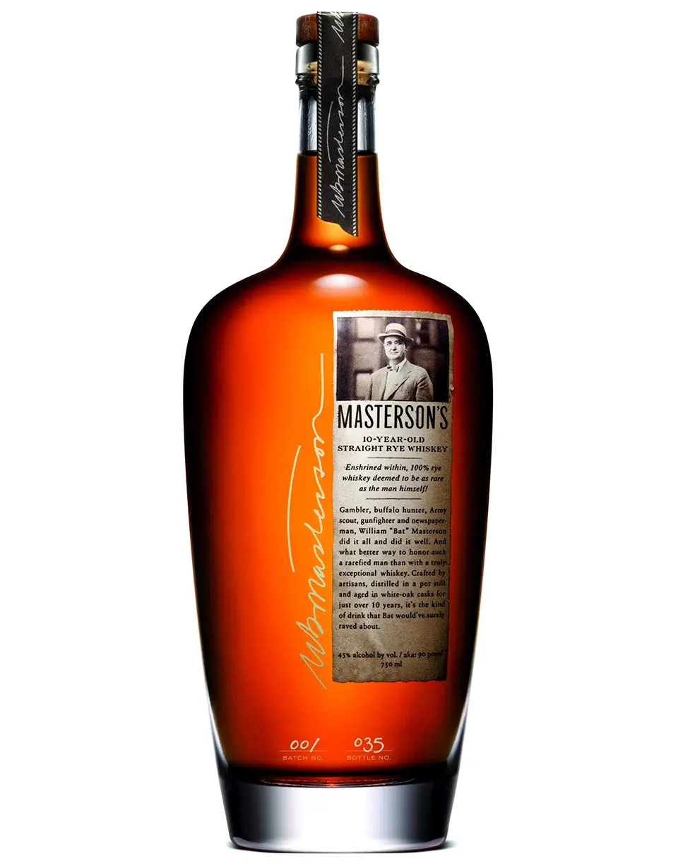 Masterson's Straight Rye Whisky 10 Year Old